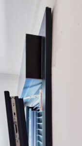 detalle de ventana oscilobatiente