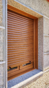 persianas de pvc efecto madera